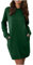 EMATOP Damen Strickkleid Pulloverkleid Lange Winterkleid Pullover Herbst Winter Warme Minikleid Abendkleid Knielang Lässig Mode Sweatkleid Stickerei Pulli Elegant Weihnachtskleid Partykleid