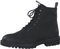 MARCO TOZZI by Guido Maria Kretschmer Herren Stiefeletten zum Schnüren aus Leder mit Schnürsenkeln und Reißverschluss, Schwarz (Black Nubuck), 44