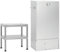 vidaXL Horno ahumador de Barbacoa con Mesa Acero galvanizado