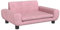 vidaXL Divano per Bambini Rosa 70x45x33 cm in Velluto