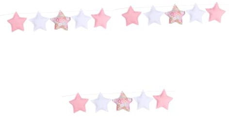Abaodam 3stücke Star String Dekoration Für Babyzimmer Teiliges Und Weiß Für Krabbelbetten Und Zeltverzierungen Langlebig Und Wiederverwendbar