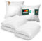 Waidmeister 4er Pack Bettenset Ganzjahresdecke Steppbettdecke 135 x 200 cm / 155x220 cm Set inkl. Kopfkissen 80 x 80 cm (135 x 200 cm)