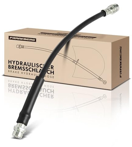 Frankberg 2x Bremsschlauch Bremsschläuche Hinten 326mm Kompatibel mit Fiesta V JD JH 2001-2008 Fiesta V Van 2002-2010 2 DY 2003-2007 Replace# 1151027