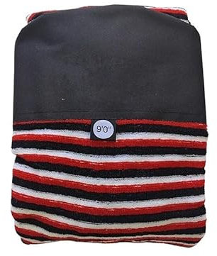 VNSMM sup zubehör 7ft/7,6ft/8ft/8,6ft/9ft/10ft Surfbrett-Sockenhülle, Baumwoll-Schutztasche für Shortboard, Funboard, Sup Board, Skimboard-Hülle sup Tasche(9ft)