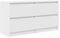 vidaXL Mobile Porta TV Bianco 100x35x54 cm in Legno Multistrato, mobile TV, credenza TV, armadio ad alta fedeltà, banco TV, mobile porta TV
