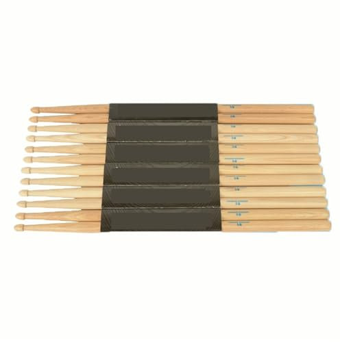 MOHUIED Baguette Batterie Baguettes 5B en Hickory, Baguettes à Percussion, Instruments de Musique