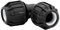 H2O-Flex® Black Edition 32mm PP Fitting Bogen mit DVGW Klemmverbinder 32er Verschraubung mit 90° Winkel für PE Rohr Verschraubung Adapter