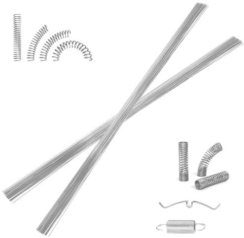 25Pcs Stainless Steel Spring Wire 40cm/15.7inch Lengh Straight Music Wire Diameter 0.8mm Full Hard Wire for DIY Crafts Piano Model Car Helicopter Airplane