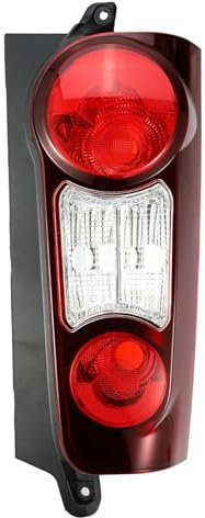 SCMDNOZ Auto Rückleuchten für Citroen Berlingo Mk2 Van 2012-2015 2016 2017 2018 2019, Links Rechts Bremslichter Heckleuchten Rücklicht-Komplettsets Ersatz Zubehör,Left