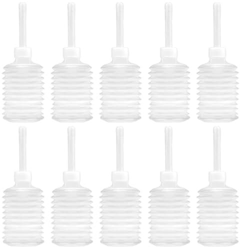 10 Stück Intimduschenflaschen für Frauen 200 ml Einweg-Vaginaldusche und Analapplikator umweltfreundlich flexibler Po-Reiniger für Frauen und Männer
