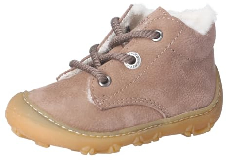 RICOSTA Mädchen und Jungen Stiefel Colin, Kinder Lauflernschuhe, Weite: Weit, terracare,Barfuß-Schuh