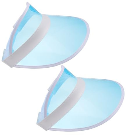 Supvox 2stücke Sonnenblende Visierhut Für Damen Sportvisierhut Mit Hohlkappe Sommerhut Sonnenblende Für Damen Laufkappe Atmungsaktiv Und Leicht Für Outdoor-aktivitäten