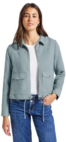 Street One Cordjacke mit Zipper arona blue 36