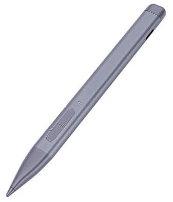 Yobadam Stylus Pen for Pro 8 Pro 9 X 10, 4096 Pressure Sensitivity Bluetooth 5.0 Pen with Replacement Tips, Ideal for Digital Drawing & Note Taking (Grey)