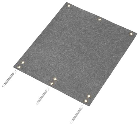 ProPlus 360831 Fußmatte Größe 445 x 375mm für Trittstufe mit 3 Spannfedern - verhindert rutschen