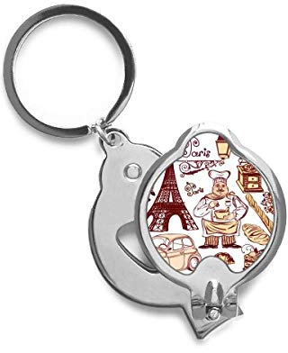 DIYthinker Essen Herd Frankreich Eiffelturm Fingernail Schneider Trimmer