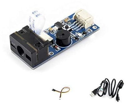 Barcode Scanner Module 1D/2D Codes Barcode, QR Code Reader Scanning Onboard Micro USB and UART Serial Port Directly Plugged into Computer 1