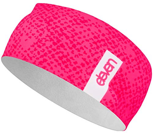 Eleven Sportswear Sport Stirnbänder für Laufen, Radfahren, Wandern, Fitness, Yoga, Crossfit, Langlaufski und Draußen | HB Dolomiti Retro | Damen, Herren und Kinder (Screen Pink)