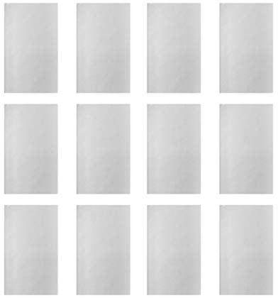 Cabilock Keimschale 100 Pcs Hydrokultur Wachsen Pads Microgreens Matten Anlage Hydrokultur Wachsen Pads für Weizengras Sprossen Und Bio Gemüse Produktion (Licht Grau) Großanlagen