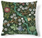 Obal William Morris Green Kissen Deckung Original Design Samtkissen Hülle Square Dekorative Wurfkissenabdeckung 45x45 cm für Sofa Bett Couch Wohnzimmer Schlafzimmer Blackthorn