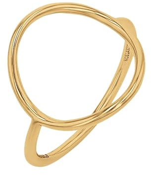 NOELANI Ring 925 Sterling Silber Damen Ringe, Gold, Kommt in Schmuck Geschenk Box, 2031621
