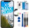EFAITHFIX Für iPhone Xs MAX OLED-Bildschirm-Ersatz [NICHT LCD] 16.5 cm (6.5 Zoll) Display, Digitizer, 3D-Touchscreen, wasserfester Klebstoff, gehärtetes Glas A1921/A2101/A2102/A2103/A2104