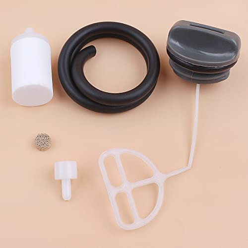 Gas-Kraftstofftank-Entlüftungs-Set, kompatibel mit Husqvarna 435, 445, 450, 440, 357XP, 359 Kettensäge