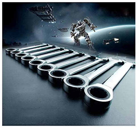 maulschlüssel Set WERA Ratsche-Kombinationsschlüssel-Metrikschlüssel for Reparaturhandwerkzeuge EIN Satz von Schlüssel (Color : 20mm)