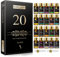 MAYJAM Coffret Huiles Essentielles 20pcs, Coffret Cadeau D'Huiles Essentielles Pour Diffuseur Humidificateur - Lavande Vanille Citron Bergamote CèDre NéRoli Menthe Verte Eucalyptus Citronné Et Plus