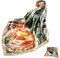 FAIRYGATE Satin Kopftuch Haarschal Kopftuch Bandana Haarwickel Halstuch für Frauen Mädchen 80025