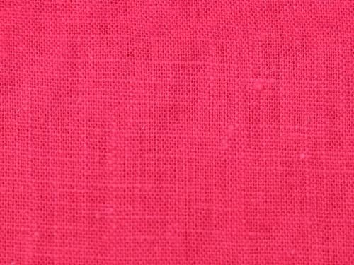 Stof France Ramie-Mischgewebe, Baumwolle, beschichtet, Fuchsia-Pink, Meterware