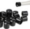 20pcs 0.39 Inch Door Stoppers Rubber Tip Replacement, Door Stop Bumper Tips, Door Stop Caps for Door Wall Protection （Black）