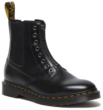 Dr. Martens Uni-Erwachsene 1460 Zwickel Lederstiefel Mode, Schwarz, 43 EU