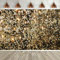 ALEGRE Fotowand Geburtstag Banner, Schwarz Golden Flash Boho Hintergrund, Fotowand Hintergrund Geburtstag Party Dekoration, Banner Geburtstage für Hochzeit, Familie Party, Foto Requisiten(180x110cm)