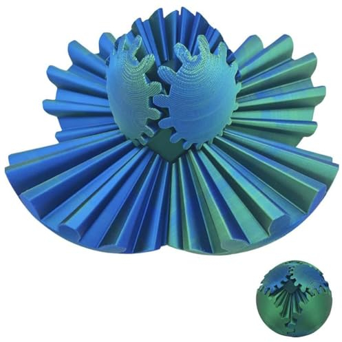 Mingchengheng 3D Gear Ball Fidget Toy - Gear Sphere - Stressreduktions-Spielzeug, A# - Unisex, Alle Altersgruppen, Maschinen & Getriebe