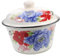 Cabilock Bassine En Émail Épais Avec Couvercle - Bol De Cuisine Vintage Soupière Rétro Pour Cuisinière À Induction