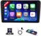 9 Inch 4G+64G Android 13 Car Stereo for Audi A3 S3 RS3 8P 2003-2012 IPS HD Touch Screen 2 Din Car Radio Receiver w/Wireless Carplay Android Auto GPS Navigation Bluetooth FM AM SWC BT Backup Camera Mic
