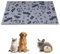 NEO SOLVO Grand Tapis 70cm x 140cm - Absorbant Imperméable Anti Dérapant - pour Chien, Lapin, Cochon d'Inde, Chat - sous la Gamelle - Apprentissage de la Propreté - Devant la Litière - Fond de Cage
