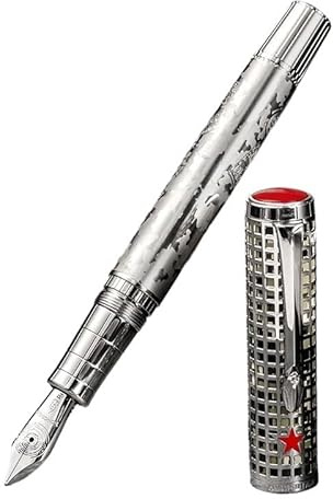 KDEGK Space Collection Füllfederhalter, limitierte Auflage, Premium-Kalligraphie-Schreibgerät, Luftfahrt-inspiriertes Design (F)