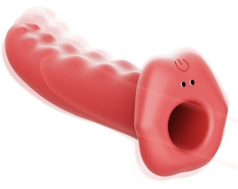 Jpscor Fingervibrator Sextoysets für Paare Sex, Tragbarer Zunge G-Punkt Vibrator mit 10 Vibrationsmodi, Silikon Fingerhülle Klitoris Stimulator Vibratorensets für Frauen und Männer