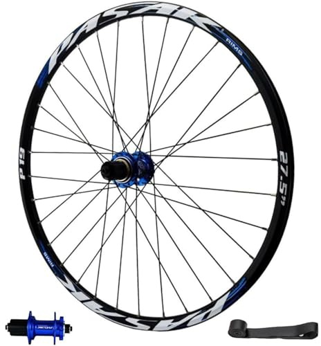 KUNYOS MTB Laufradsatz 26/27,5/29 Zoll Scheibenbremse 142Mm Steckachse HG Sealed Bearing Nabe Fahrrad Vorderrad Hinterrad Felge Für 7-11 Fach Kassette,Thru axle Rear,29inch