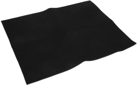 Uonlytech PC Fan Dust Filter Mesh 500x400x3mm Black Sponge Screen for Computer Case Cooling, Reusable Dustproof Filter for PC Fans and Server Cabinets
