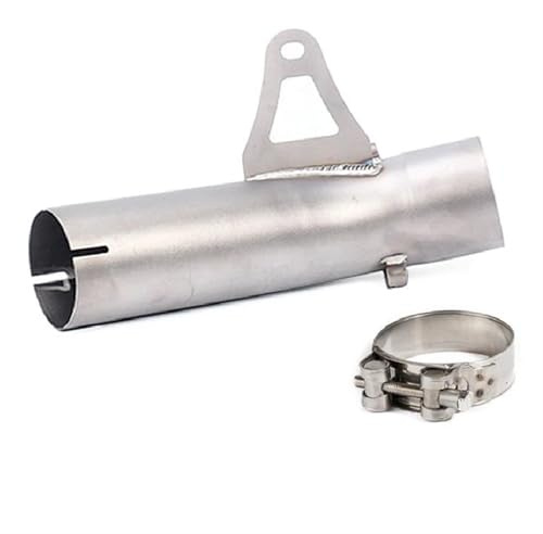 Aufsteckbarer Motorrad-Auspuffschalldämpfer, Nachrüst-Mittelanschluss Für S1000RR S 1000 RR 2009 2010-2015 Heckschalldämpfer(Titanium Alloy)
