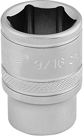 DRAPER d-af/MS 3/20,3 cm quadratisch Antrieb 6 Point Imperial Steckschlüsseleinsatz (9/40,6 cm), blau