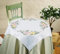 KAMACA Stickpackung Plattstich Stielstich vorgezeichnet Baumwolle komplettes Stickset mit Stickvorlage Stickerei-Kit zum Selbersticken Erwachsene (Frühlingsblumen MD 80x80 cm)