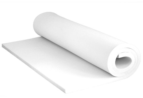 Schaumstoffplatte RG16/18 Topper Polster Auflage Schaumstoff (100 x 200 cm, 7cm)