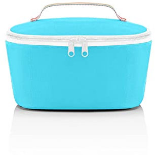reisenthel coolerbag S pocket Kühltasche mit Obermaterial aus recycelten PET-Flaschen Ideal für das Mittagessen unterwegs, Couleur:pop pool