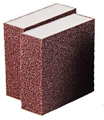 6 Piezas de Cepillo de Esponja de carborundo, estropajos de esmeril para Cocina, esponjas, Cepillo de Limpieza de ollas de Piedra del Caspio, Borrador de óxido, Esponja de fregado de Grano