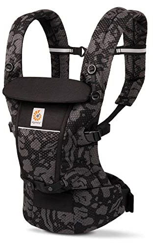 Porte-bébé Adapt Mesh Softflex - Fleurs noires - Ergobaby