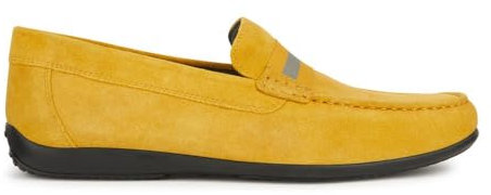 Geox U Ascanio A, Moccasin Uomo, Giallo, 41 EU